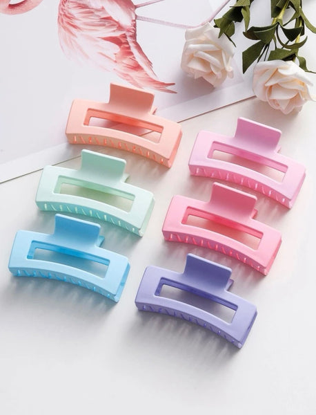 Pastel Hair Clips