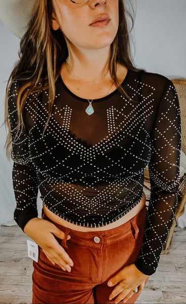 Billie Mesh Top