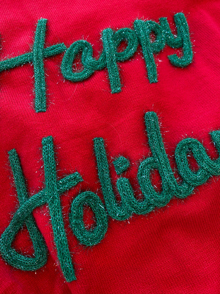 Happy Holidays Sweater