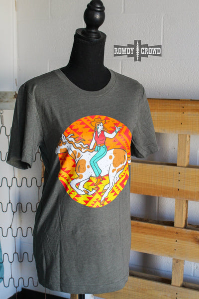 Aztec Cowgirl Tee