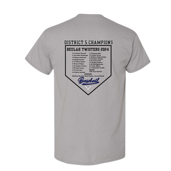 Back to Back District 5 Babe Ruth T-shirt