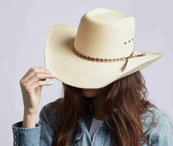 Roper Straw Palm Hat