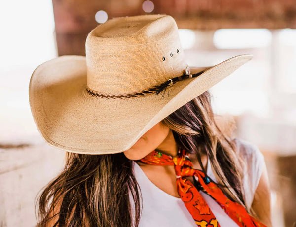 Roper Straw Palm Hat