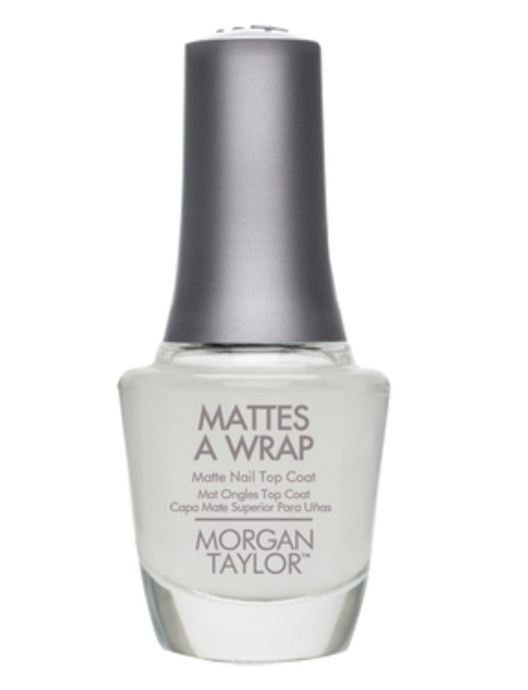 Morgan Taylor Mattes A Wrap Top Coat