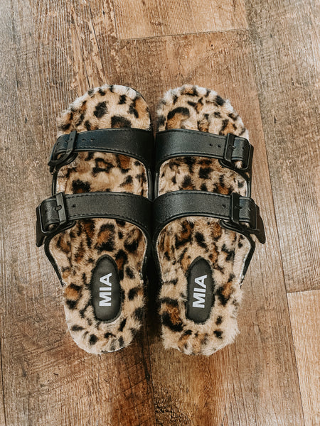 Leopard haven sandal