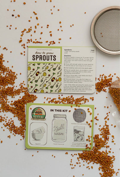 Grow yours own Sprouts Kit