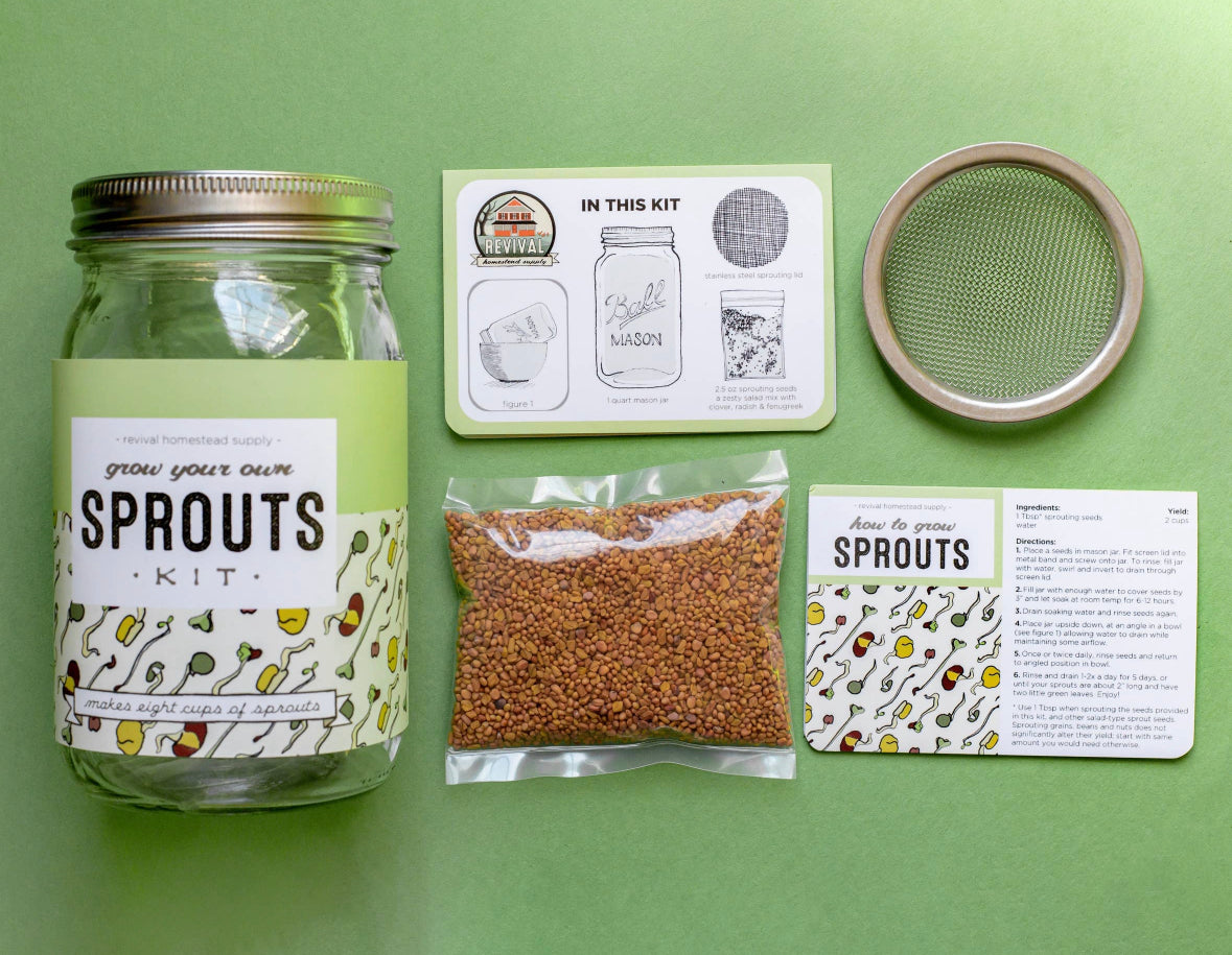 Grow yours own Sprouts Kit