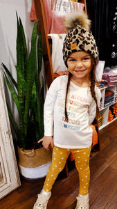 Kids Leopard Hat