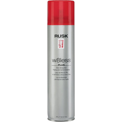 Rusk w8less plus Hairspray Extra Strong Hold 10 oz