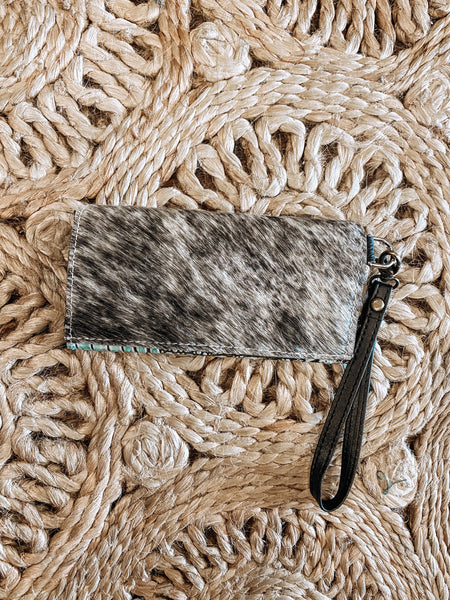 Mini cowhide wallet